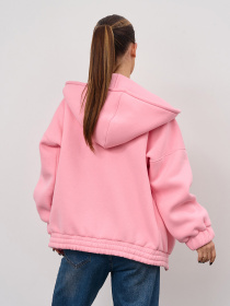 Спортивна кофта ISSA Plus модель 15356A_розовый Спортивна кофта ISSA Plus модель 15356A_розовый Фото