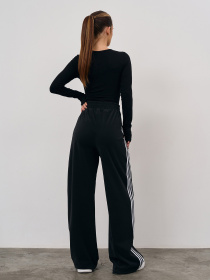 Штаны спортивные ISSA Plus модель 15357_черный Фото