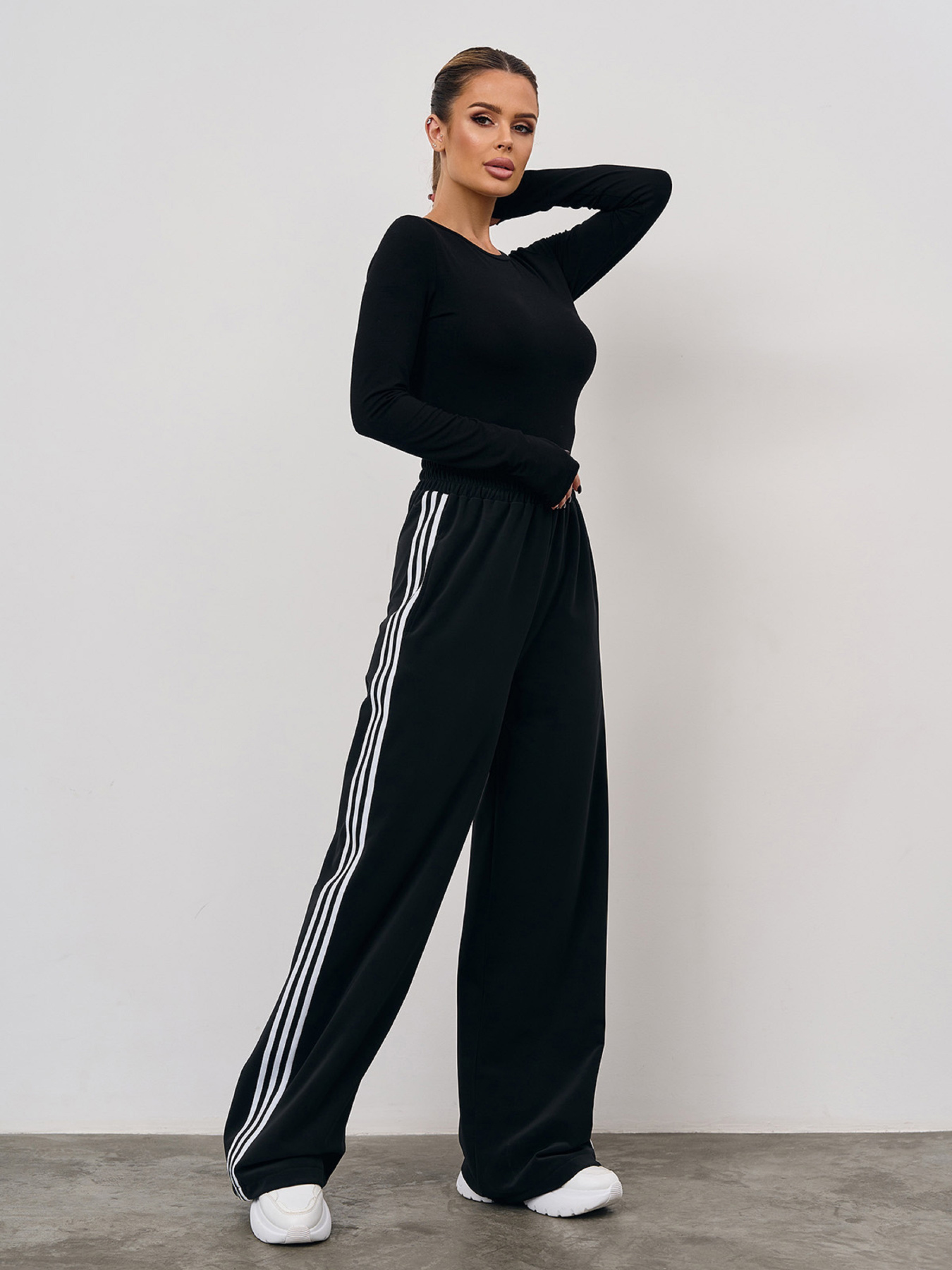 Спортивні штани ISSA Plus модель 15357_черный Фото