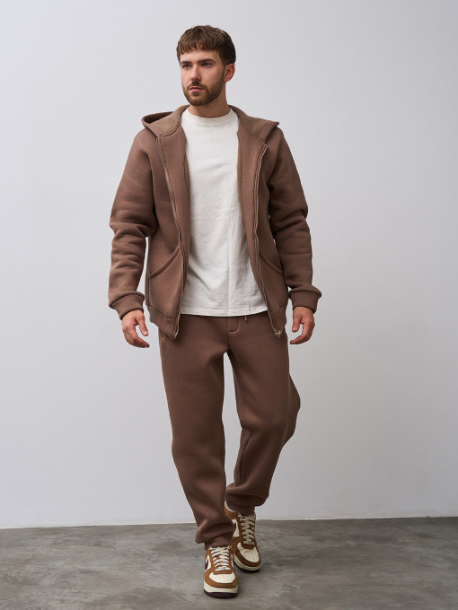 Спортивный костюм ISSA Plus модель GN-540_коричневый Фото