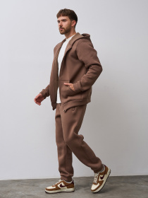Спортивный костюм ISSA Plus модель GN-540_коричневый Фото