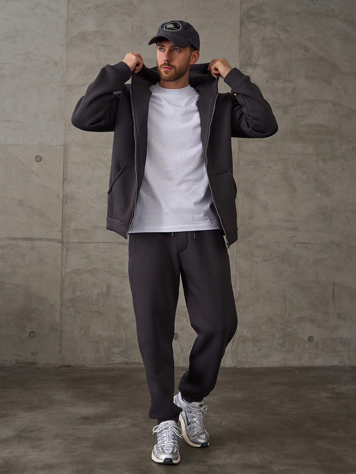 Спортивный костюм ISSA Plus модель GN-540_темно-серый Фото