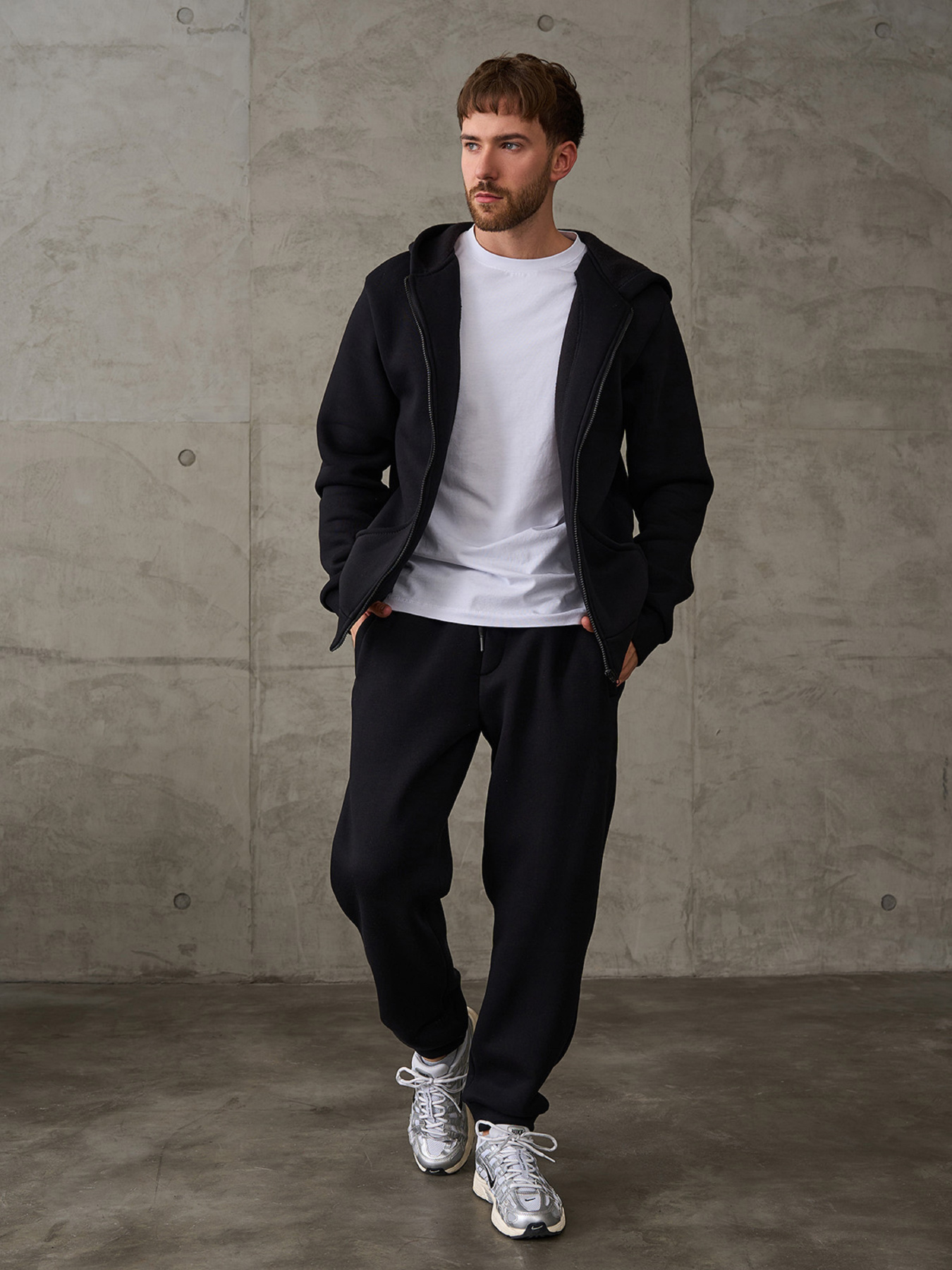 Спортивний костюм ISSA Plus модель GN-540_черный Спортивний костюм ISSA Plus модель GN-540_черный Фото