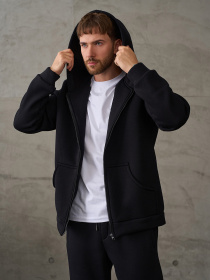 Спортивний костюм ISSA Plus модель GN-540_черный Спортивний костюм ISSA Plus модель GN-540_черный Фото