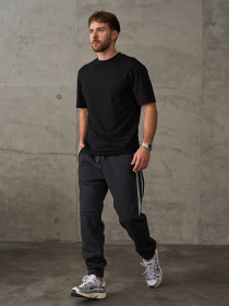 Штани спортивні ISSA Plus модель GN-541_темно-серый Фото