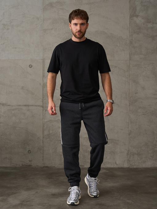 Штани спортивні ISSA Plus модель GN-541_темно-серый Фото