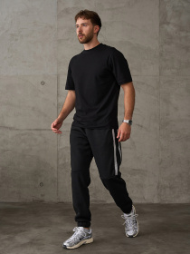 Штани спортивні ISSA Plus модель GN-541_черный Фото