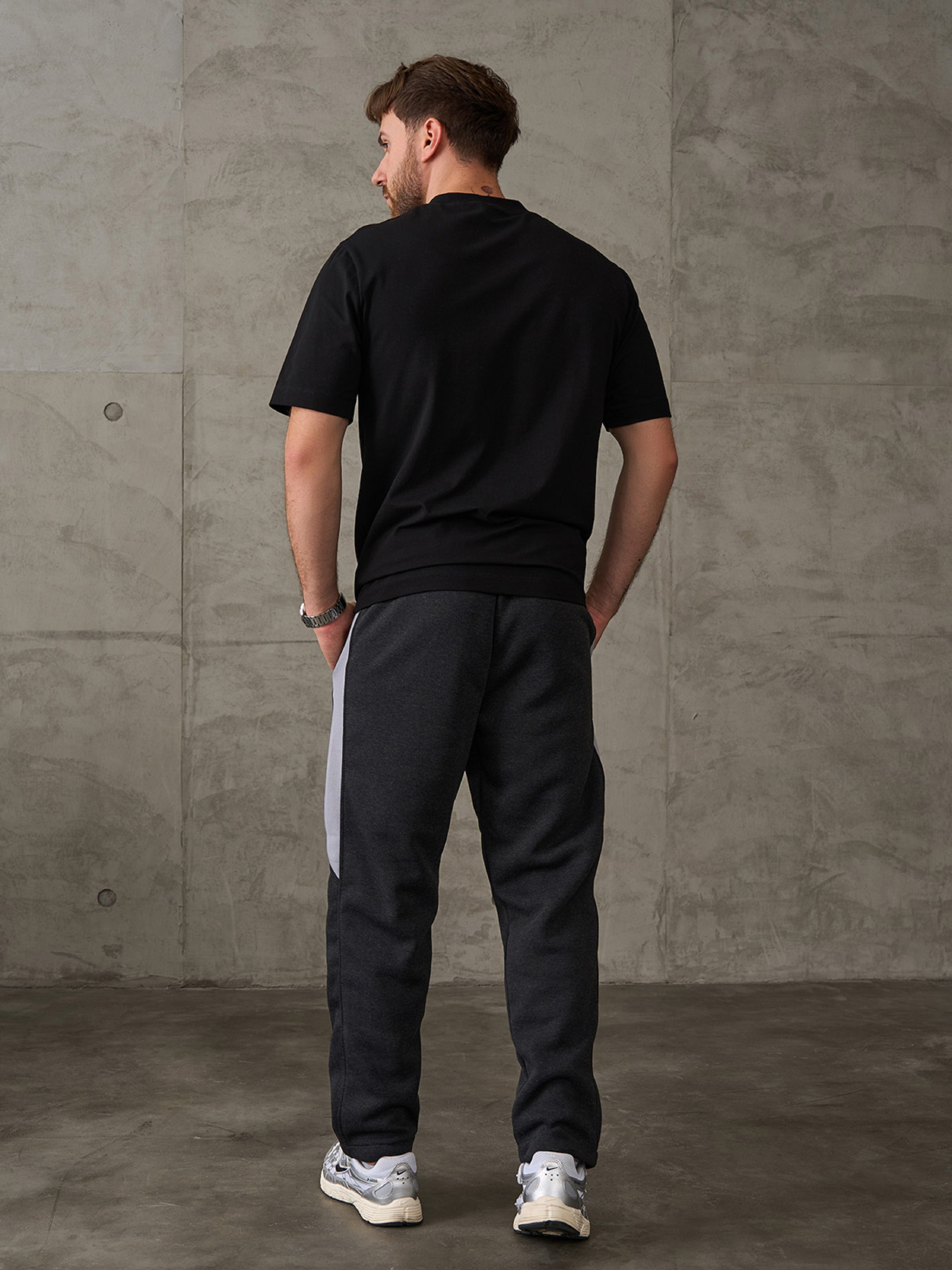 Штани спортивні ISSA Plus модель GN-542_темно-серый Фото