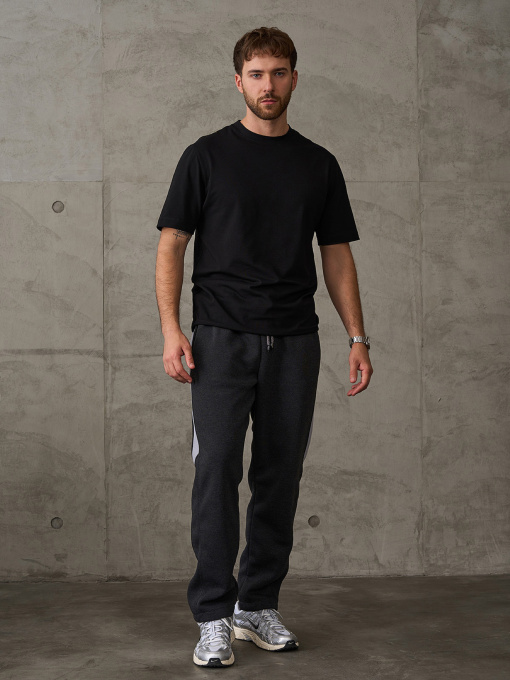 Спортивні штани ISSA Plus модель GN-542_темно-серый Фото