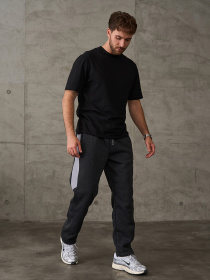 Спортивні штани ISSA Plus модель GN-542_темно-серый Спортивні штани ISSA Plus модель GN-542_темно-серый Фото