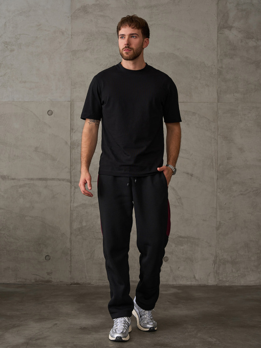 Штани спортивні ISSA Plus модель GN-542_черный Фото