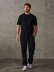 Спортивні штани ISSA Plus модель GN-542_черный Фото