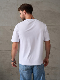 Футболка ISSA Plus модель GN-544_белый Футболка ISSA Plus модель GN-544_белый Фото