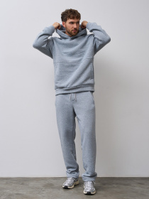 Спортивный костюм ISSA Plus модель GN-546_светло-серый Фото