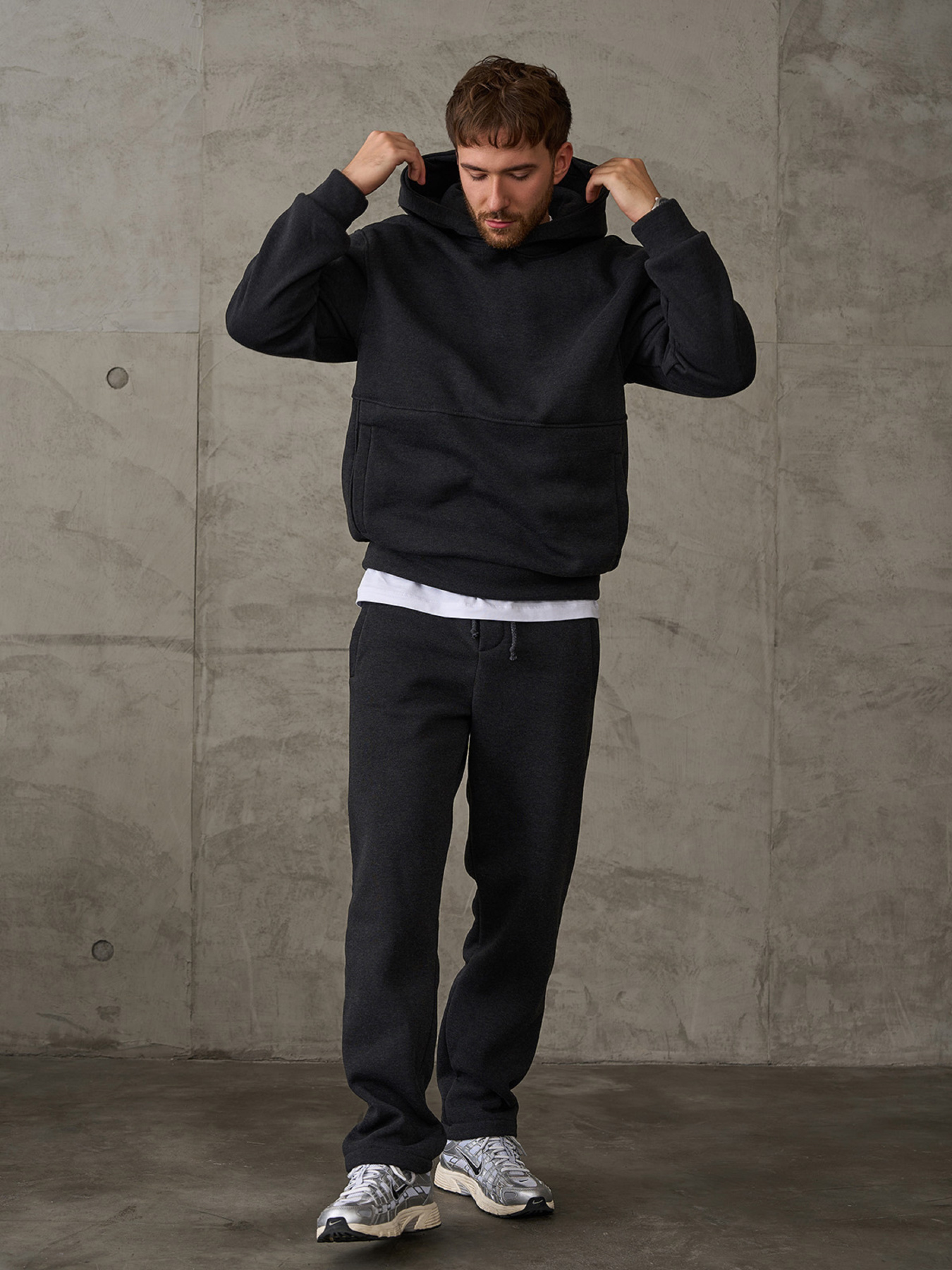 Спортивний костюм ISSA Plus модель GN-546_темно-серый Фото