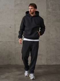 Спортивний костюм ISSA Plus модель GN-546_темно-серый Фото