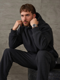 Спортивний костюм ISSA Plus модель GN-546_темно-серый Фото