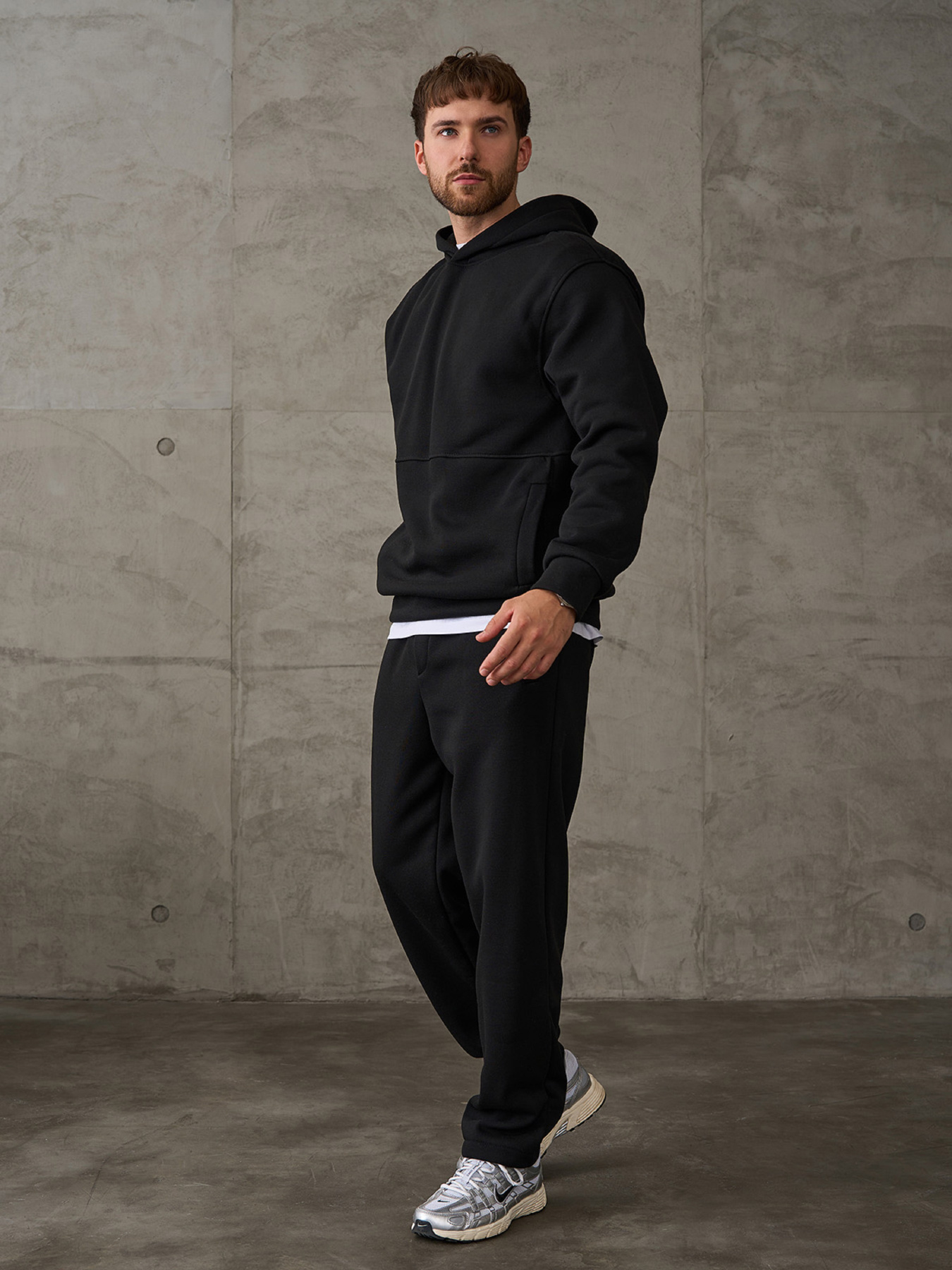 Спортивный костюм ISSA Plus модель GN-546_черный Фото