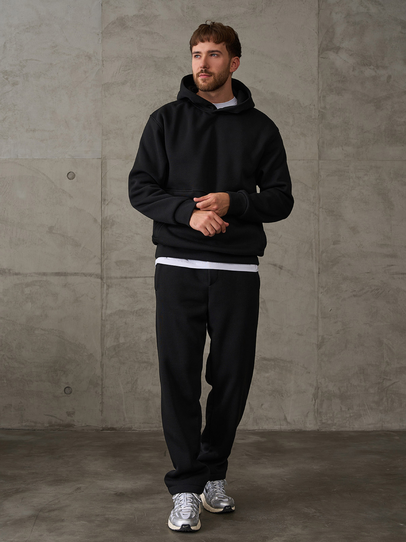 Спортивный костюм ISSA Plus модель GN-546_черный Фото