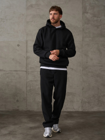 Спортивный костюм ISSA Plus модель GN-546_черный Фото