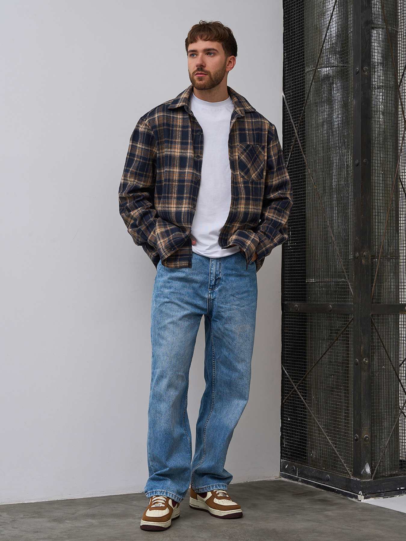 Сорочка ISSA Plus модель GN-547_мультиколор Фото