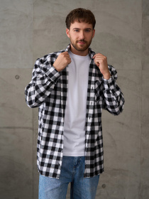 Рубашка повседневная ISSA Plus модель GN-548_мультиколор Фото