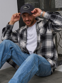 Сорочка повсякденна ISSA Plus модель GN-550_мультиколор Фото