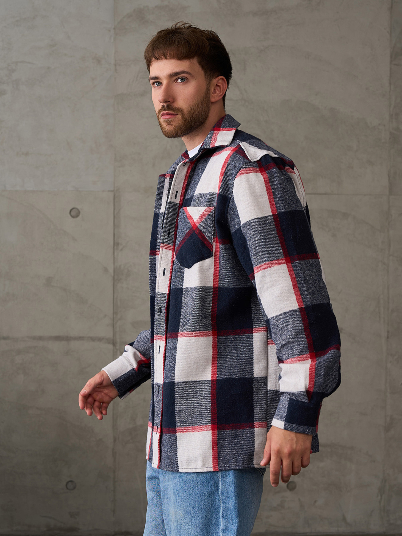 Сорочка ISSA Plus модель GN-551_мультиколор Фото