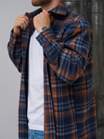 Сорочка ISSA Plus модель GN-552_мультиколор Фото