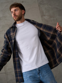 Сорочка ISSA Plus модель GN-553_мультиколор Фото