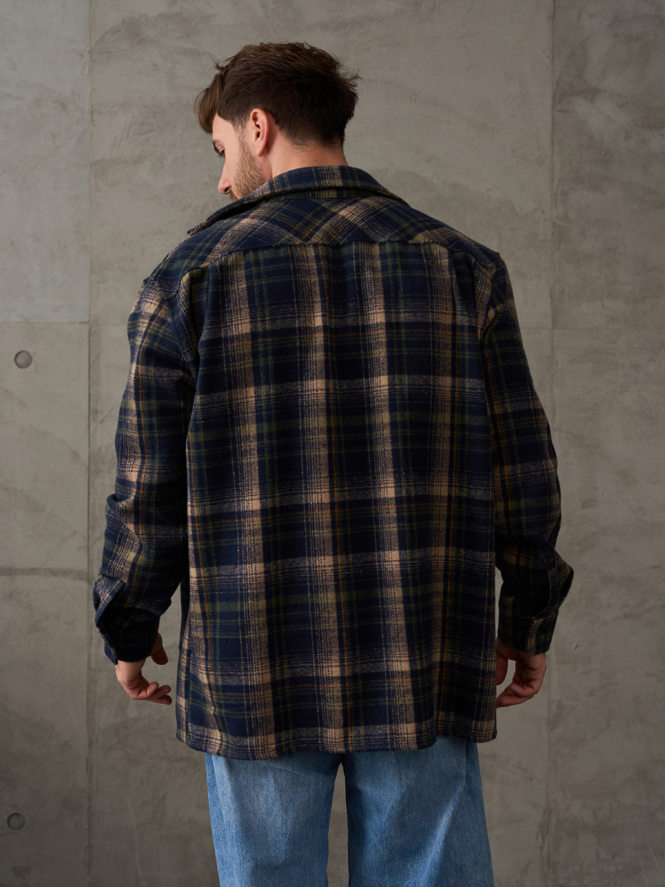 Сорочка повсякденна ISSA Plus модель GN-553_мультиколор Фото