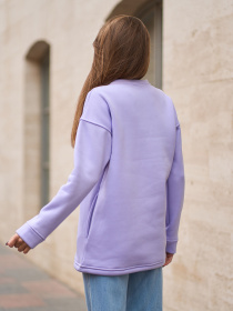 Свитшот ISSA Plus модель 15353_сиреневый Свитшот ISSA Plus модель 15353_сиреневый Фото