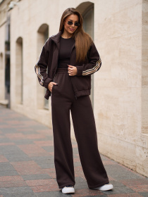 Спортивный костюм ISSA Plus модель 15360_темно-коричневый Фото