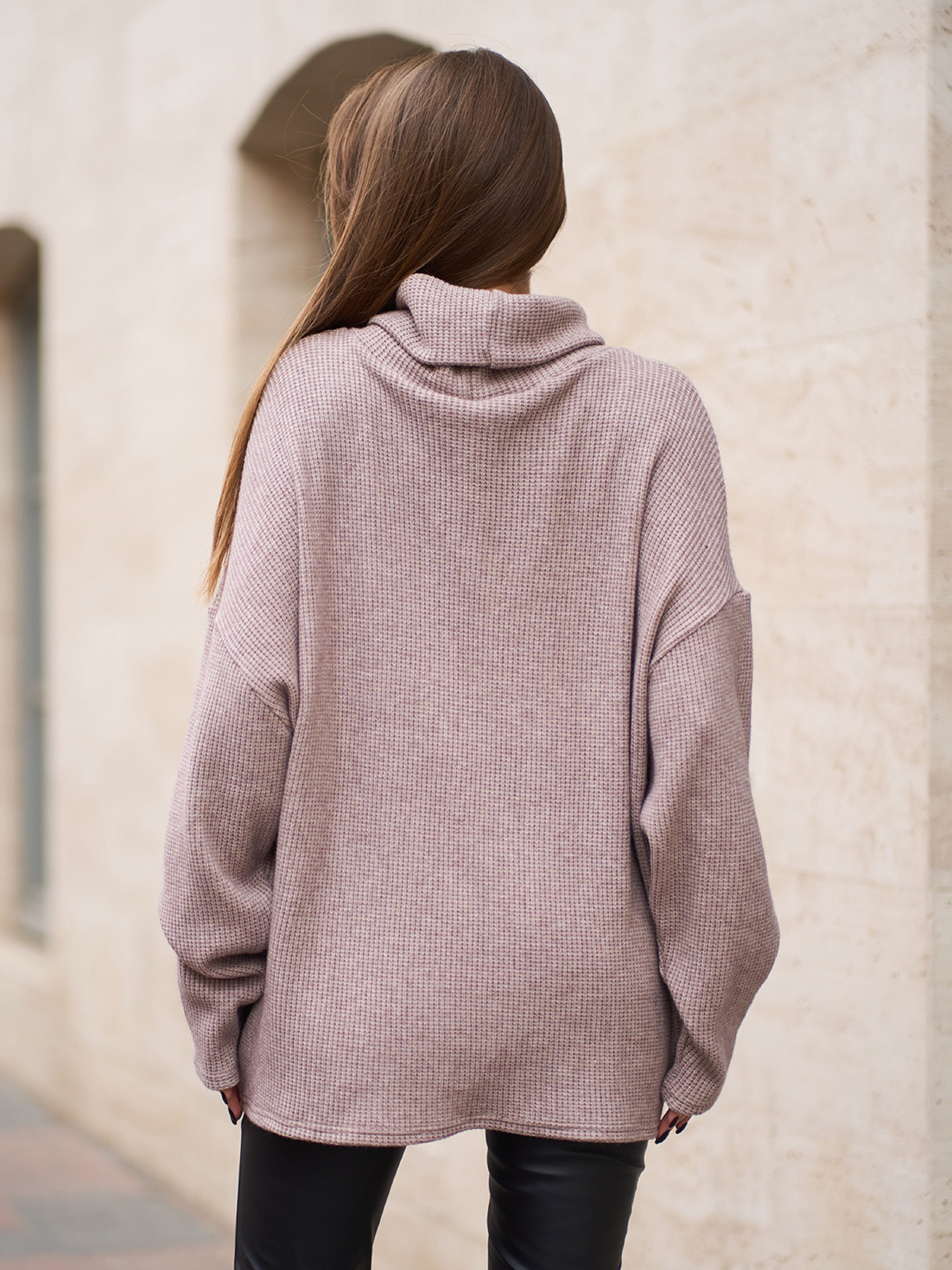 Светр ISSA Plus модель 15361_коричневый Светр ISSA Plus модель 15361_коричневый Фото