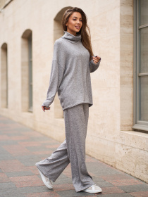 Костюм ISSA Plus модель 15363_серый Фото