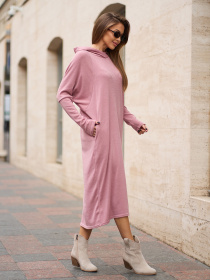 Сукня міді ISSA Plus модель 15364_розовый Фото