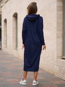 Платье миди ISSA Plus модель 15364_темно-синий Фото