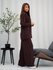 Костюм ISSA Plus модель 15309A_темно-коричневый Фото