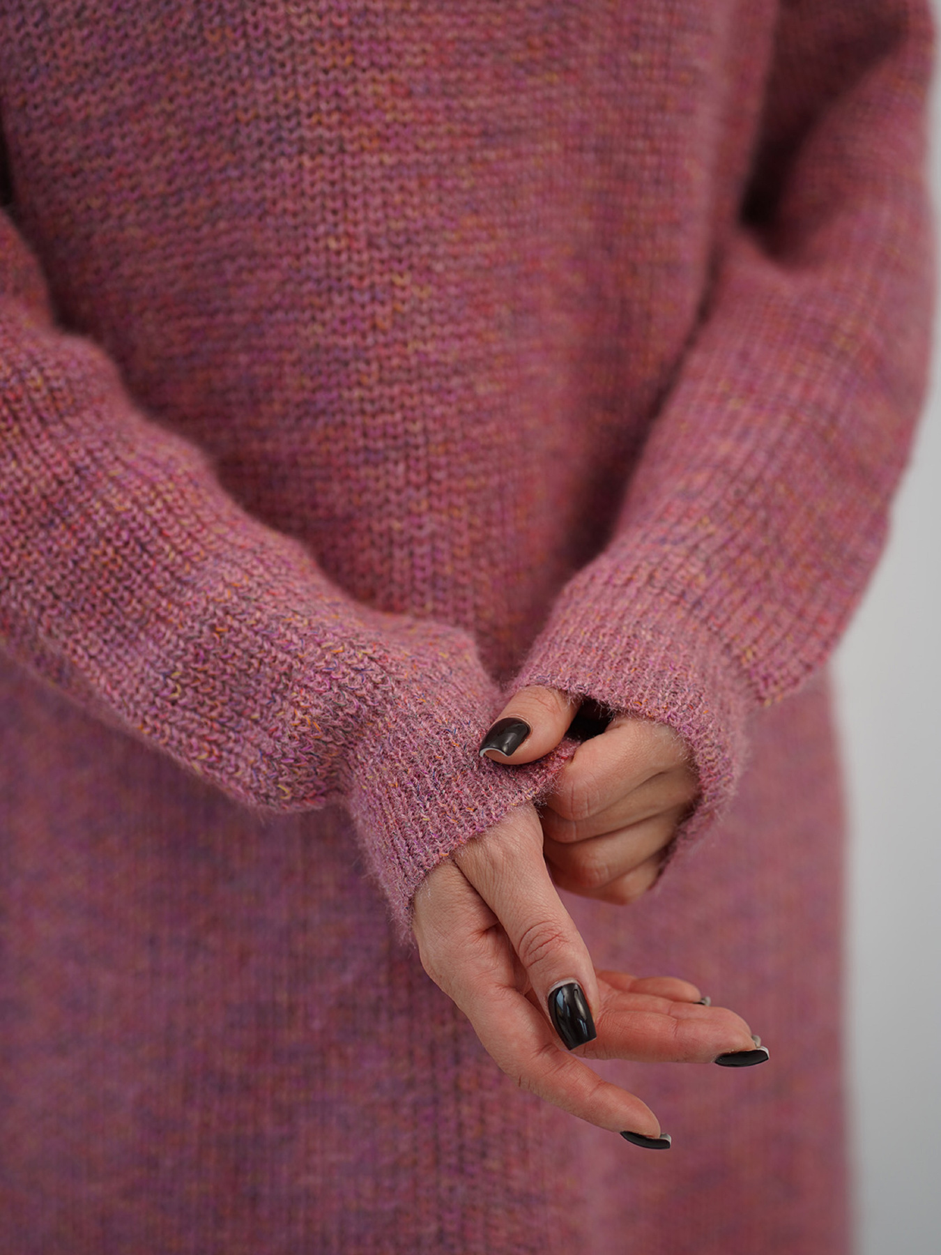 Сукня міні ISSA Plus модель WN19-98_темно-розовый Фото