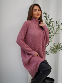 Сукня міні ISSA Plus модель WN19-98_темно-розовый Фото