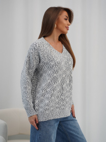 Светр ISSA Plus модель WN20-716_темно-серый Светр ISSA Plus модель WN20-716_темно-серый Фото