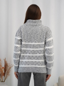 Водолазка ISSA Plus модель WN20-718_темно-серый Фото