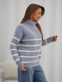 Водолазка ISSA Plus модель WN20-718_синий Фото