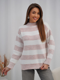 Водолазка ISSA Plus модель WN20-717_персиковый Водолазка ISSA Plus модель WN20-717_персиковый Фото