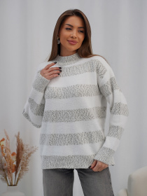 Водолазка ISSA Plus модель WN20-717_серый Фото