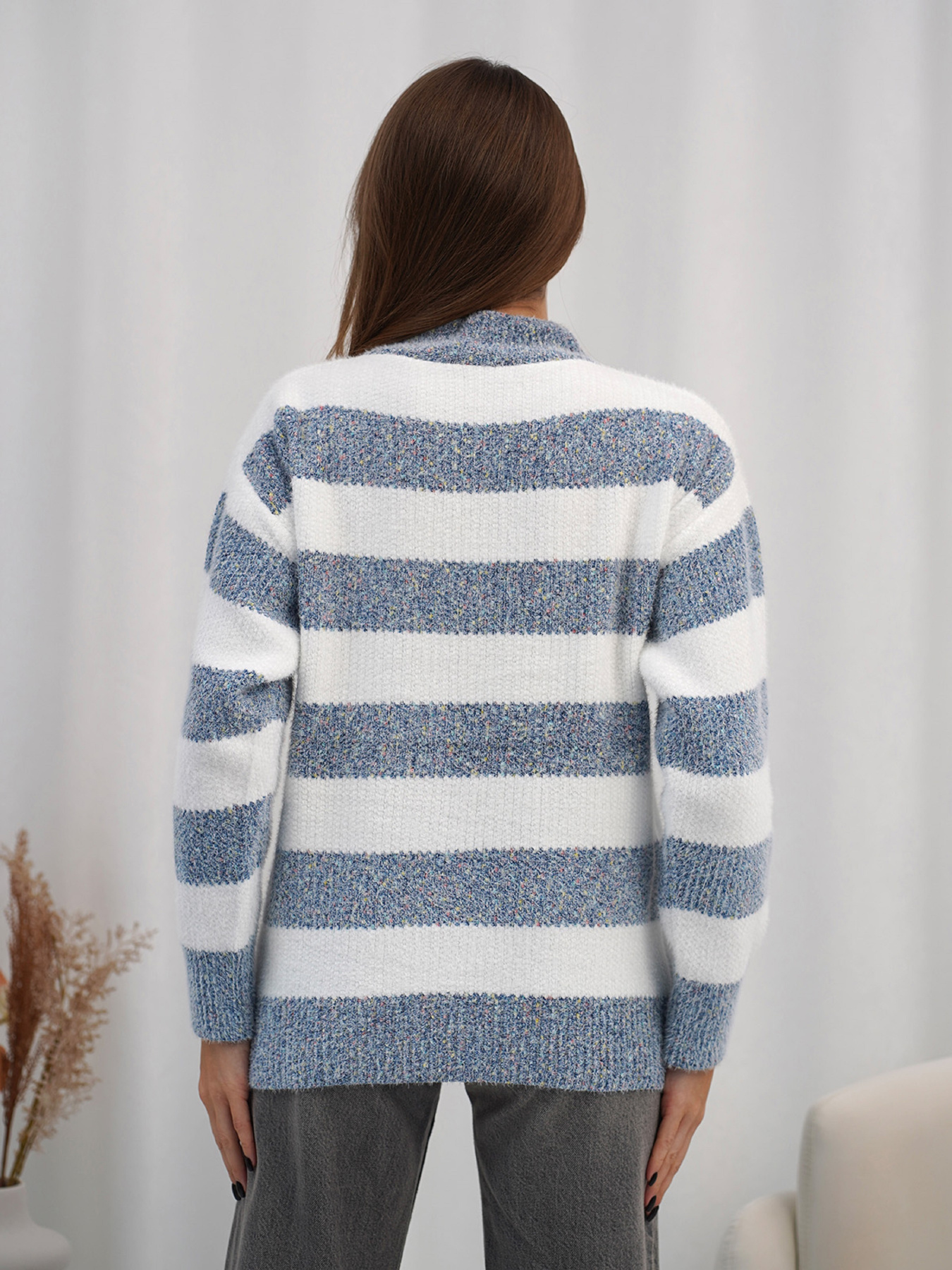 Водолазка ISSA Plus модель WN20-717_синий Фото