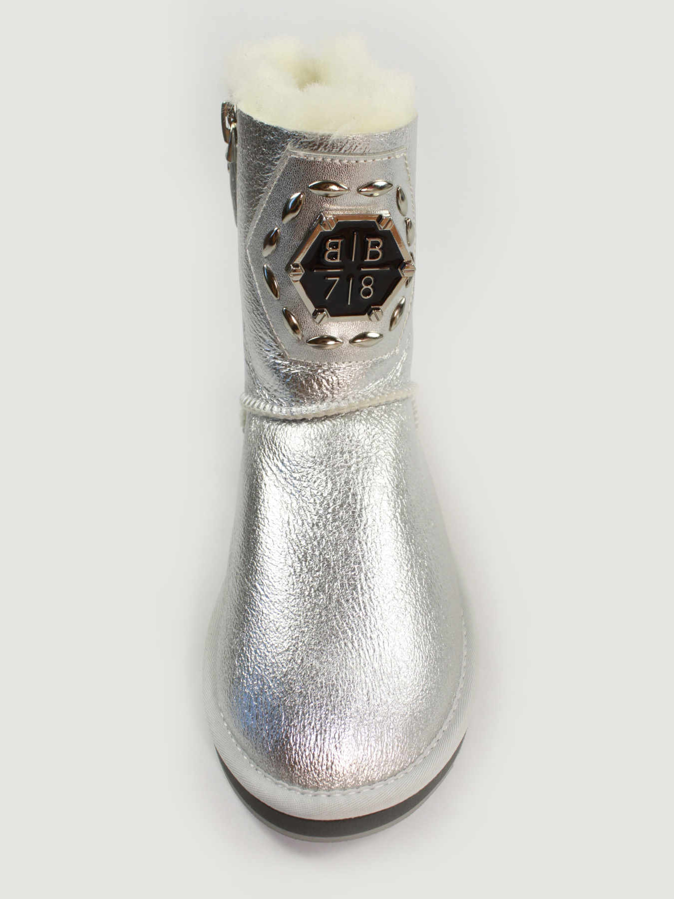 Чоботи It-girl модель 160140-silver Фото