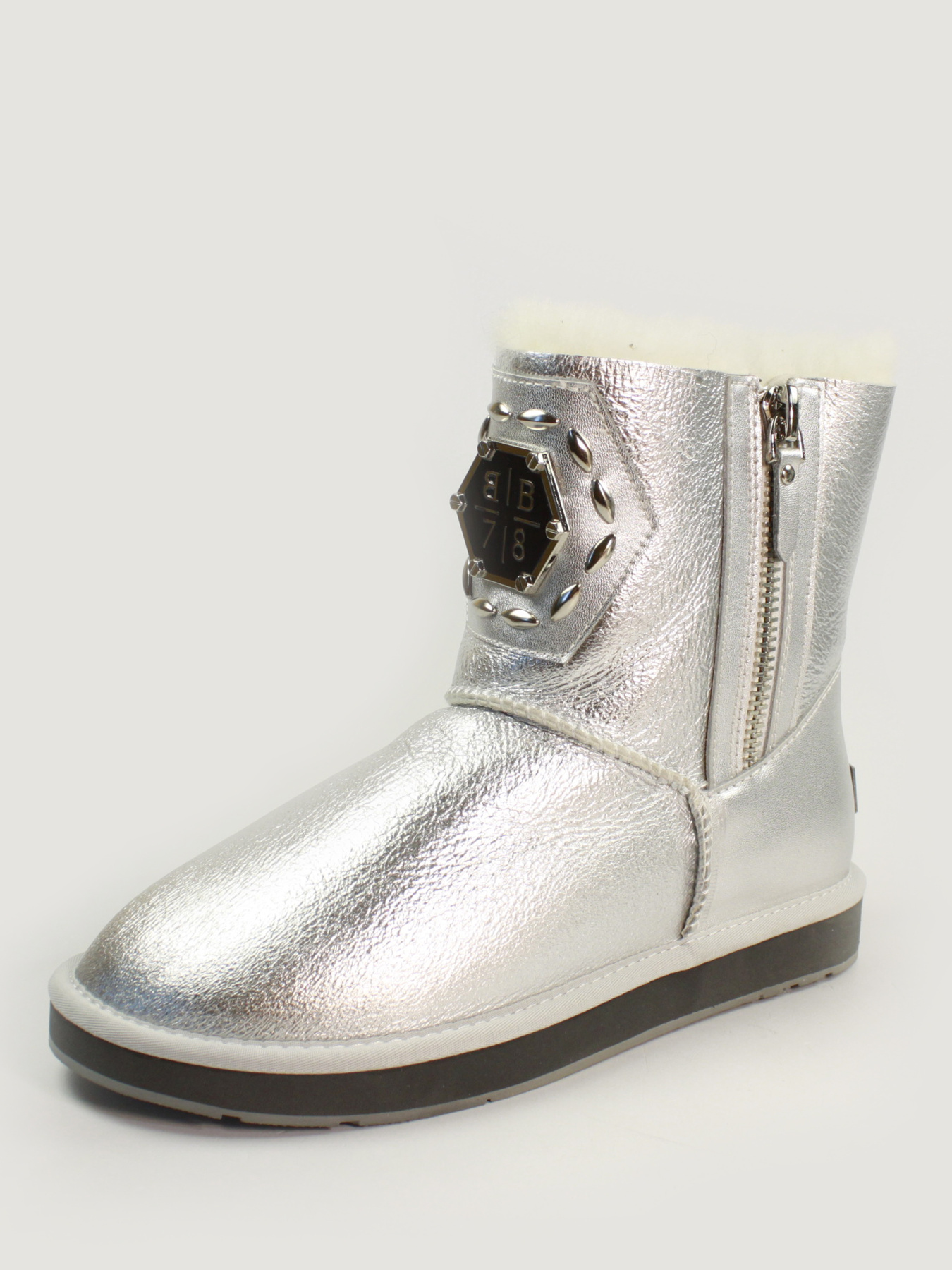 Чоботи It-girl модель 160140-silver Фото