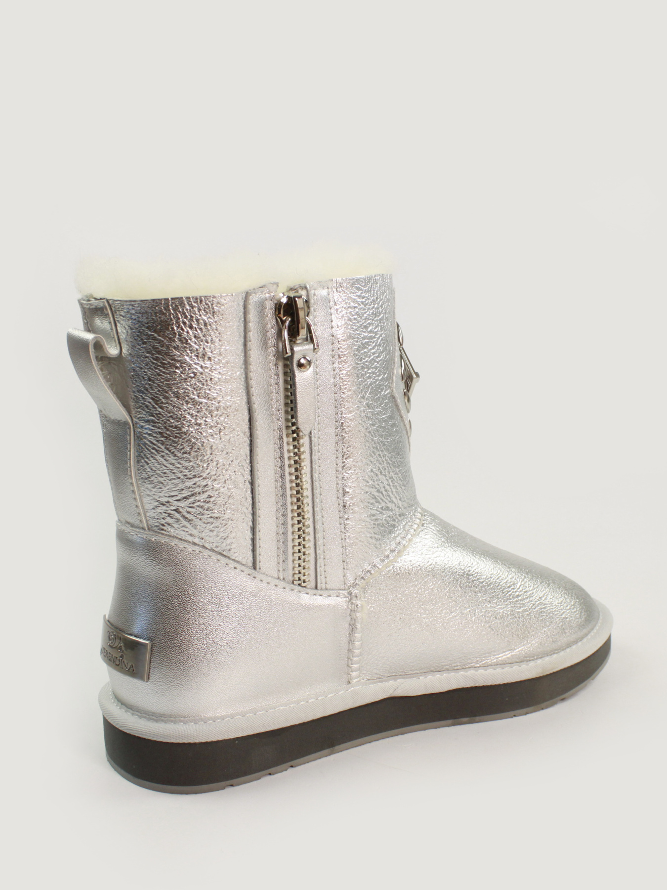 Чоботи It-girl модель 160140-silver Фото