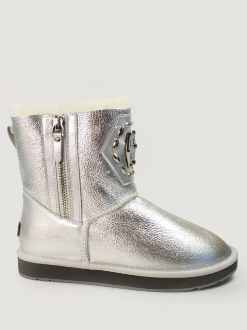 Сапоги It-girl модель 160140-silver Фото